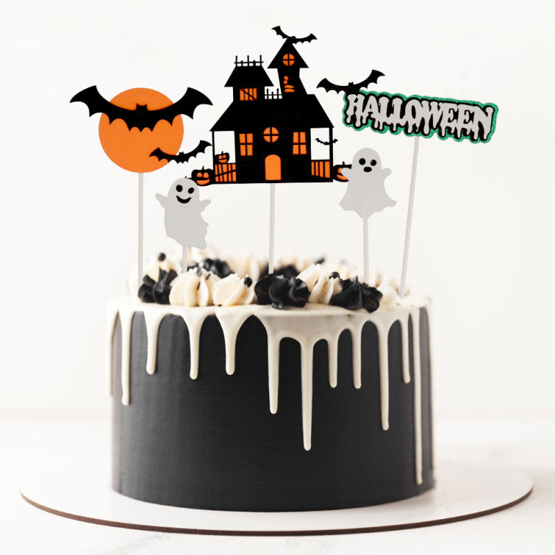 Cake toppers assortis thème Halloween