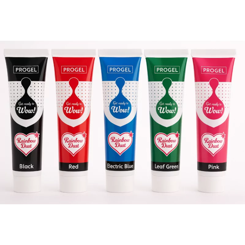 Colorant alimentaire Progel format XXL (100 g) - Rainbow Dust - couleur au choix