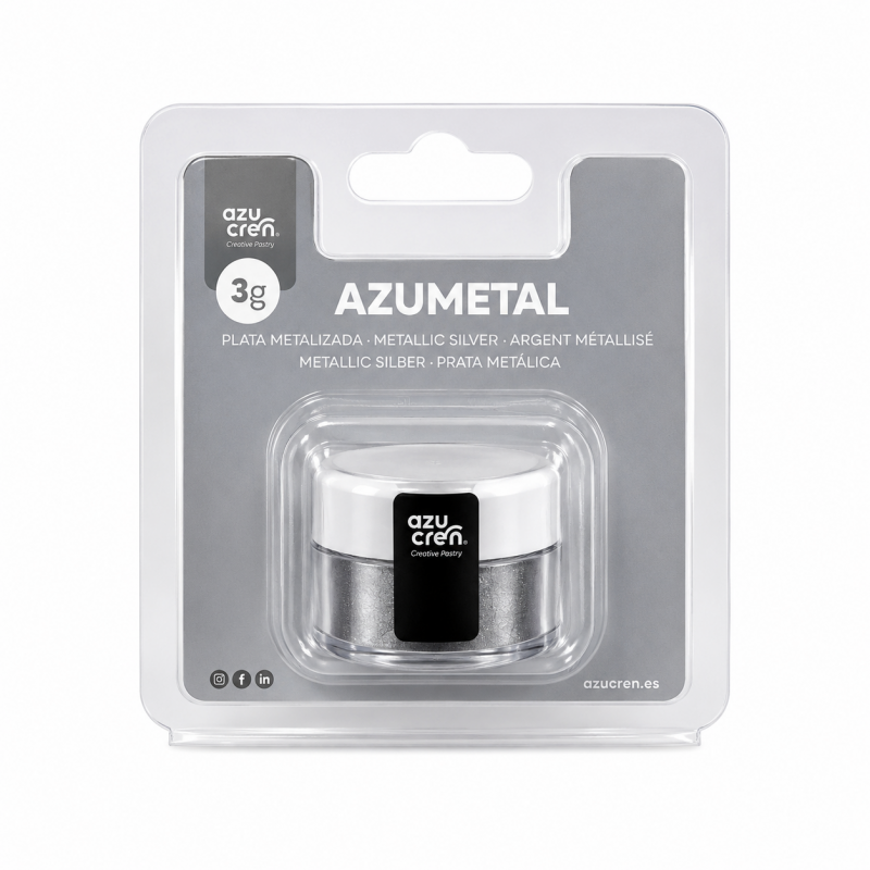 Poudre argent métallisé - Azumetal