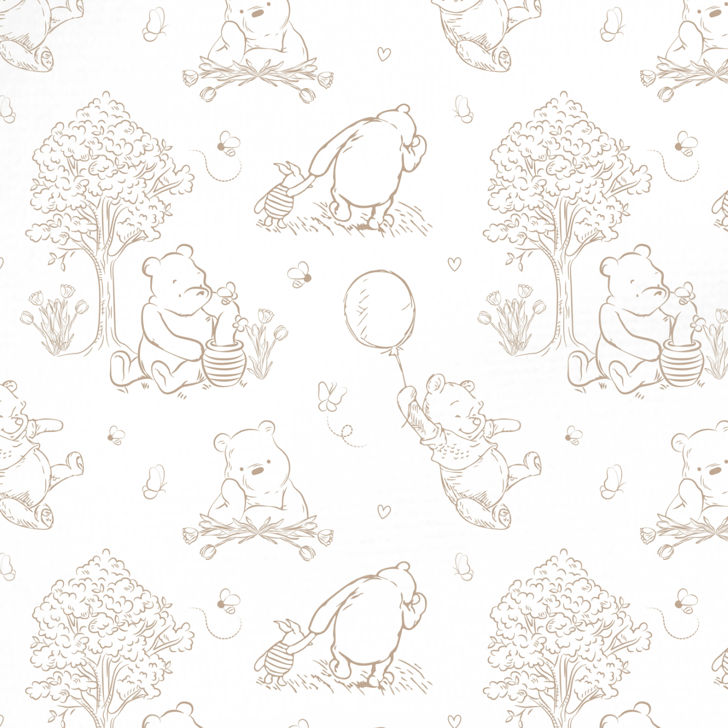 Impression feuille de sucre Winnie l'ourson