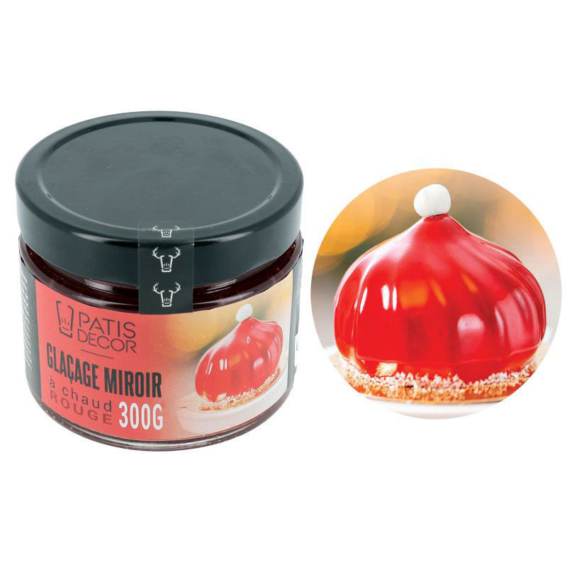 Glaçage miroir Rouge 300 g