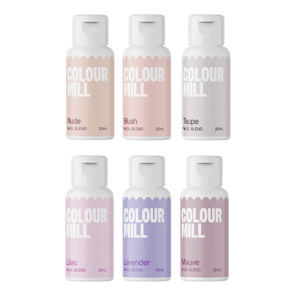 Set de 6 colorants Oil Blend Bridal – Colour Mill