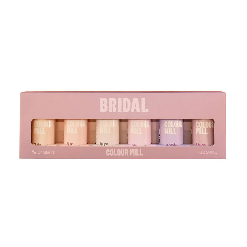 Set de 6 colorants Oil Blend Bridal – Colour Mill