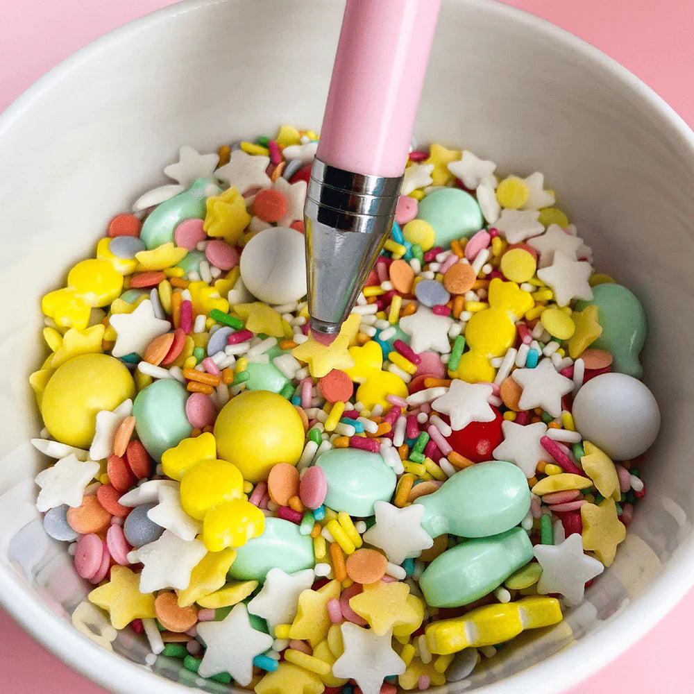 Stylo à sprinkles pour un placement précis