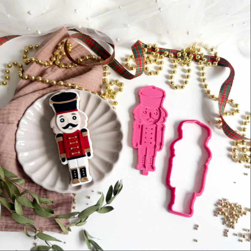 Tampon & cutters à biscuits 3D Noël Casse-Noisette - Lissie Lou