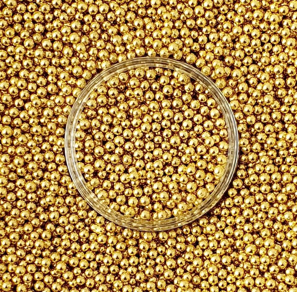 Sprinkles Gold 4 mm - loveberry ♥