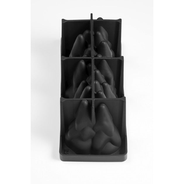 Moule Silicone Bûche Sapin Enneigé 25 x 9 cm x H 9,5 cm - Pavoni