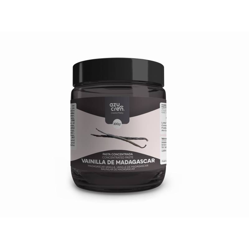 pâte de vanille madagascar 300 grammes - azucren
