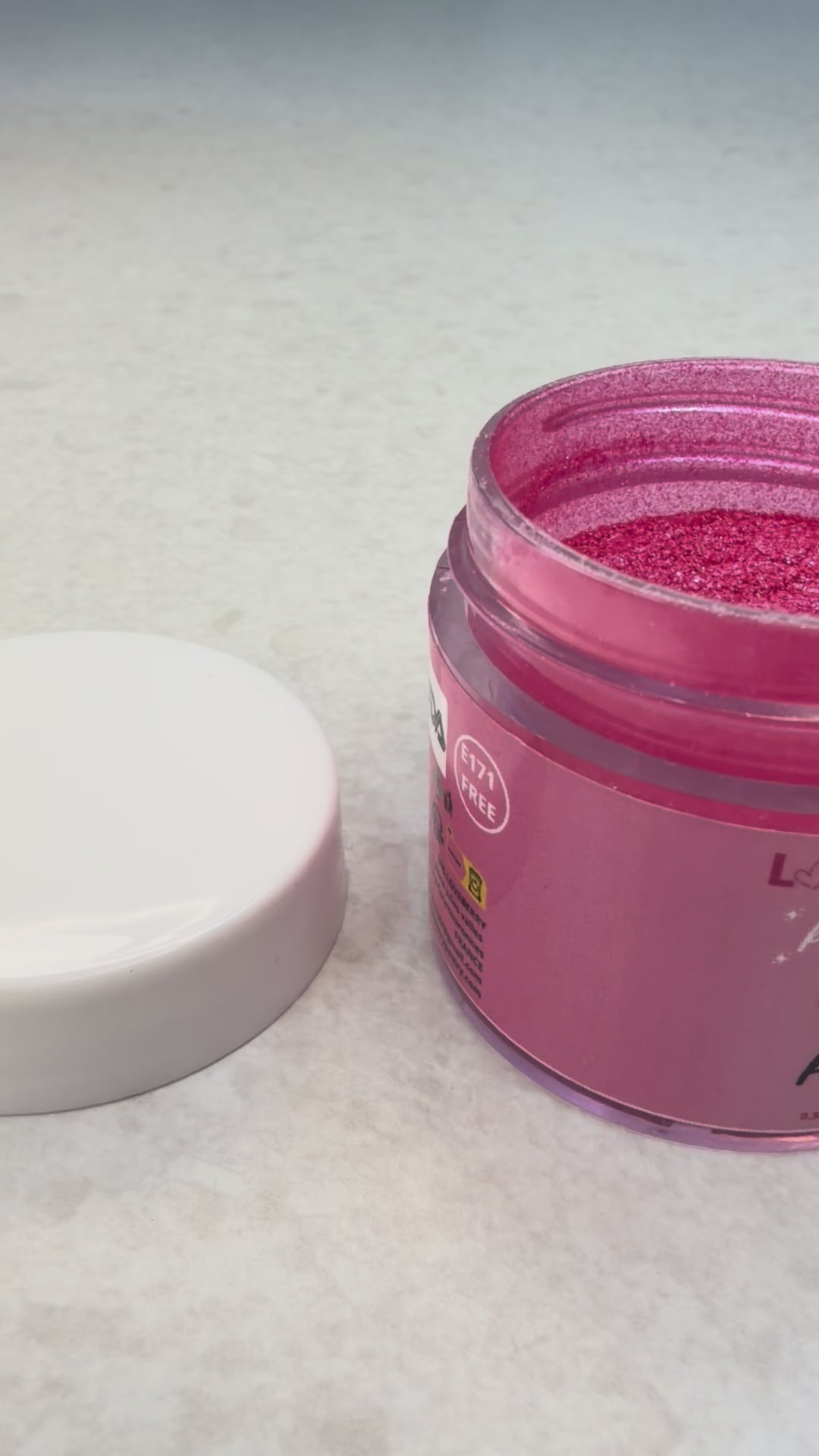 Pot de paillette glitter Rose 10g - Loveberry