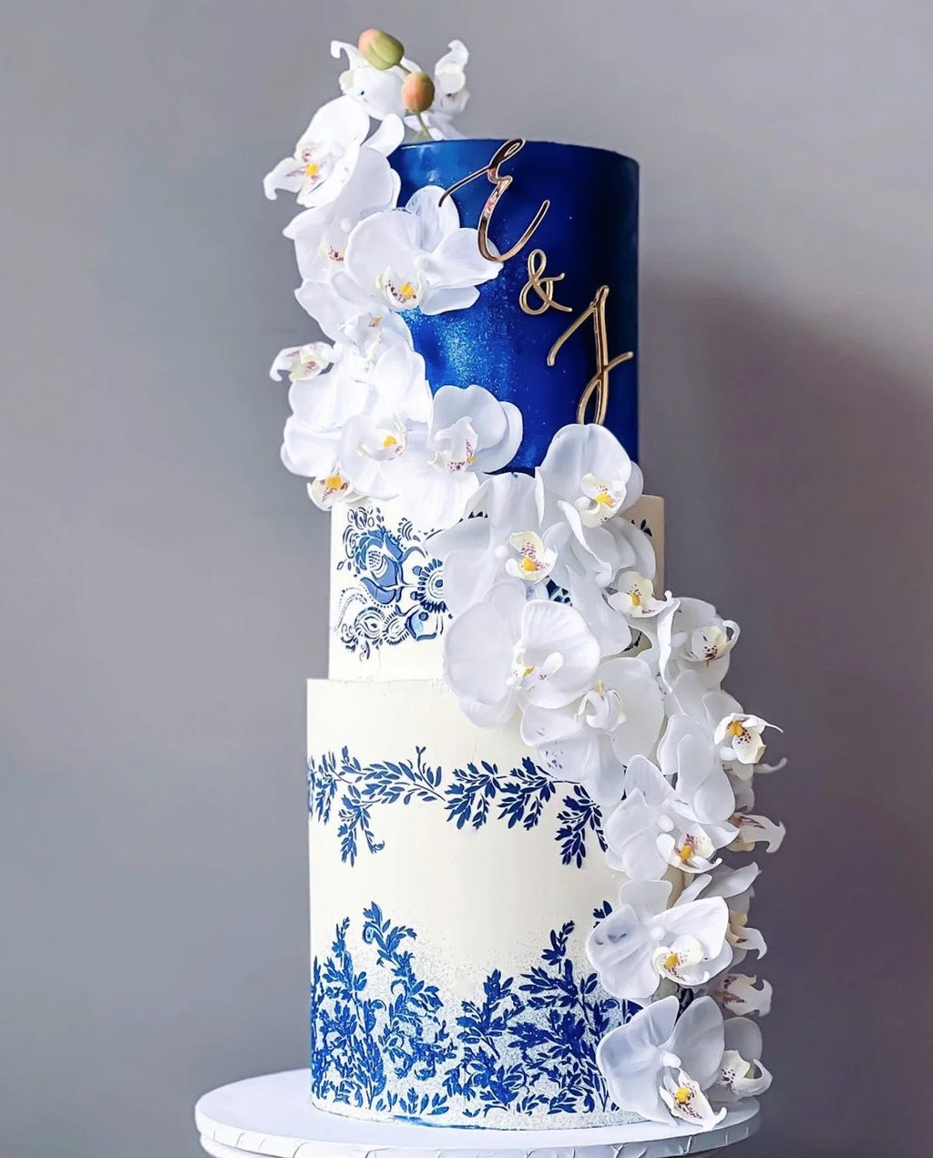 Pochoir Cascade roial  - Angela Morrison