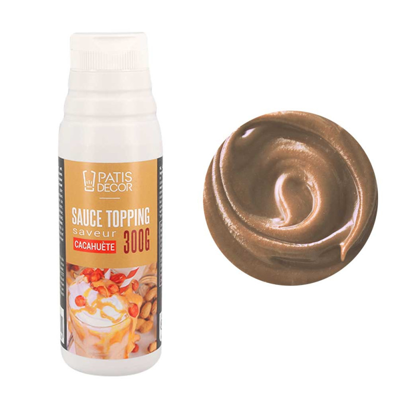 Sauce topping saveur cacahuète 300g