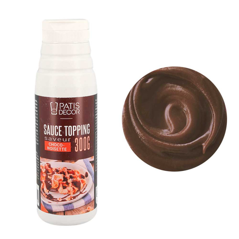 Sauce topping saveur choco-noisette 300g