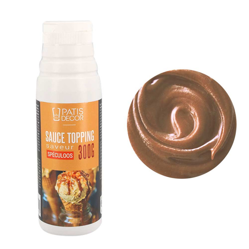 Sauce topping saveur spéculoos 300g