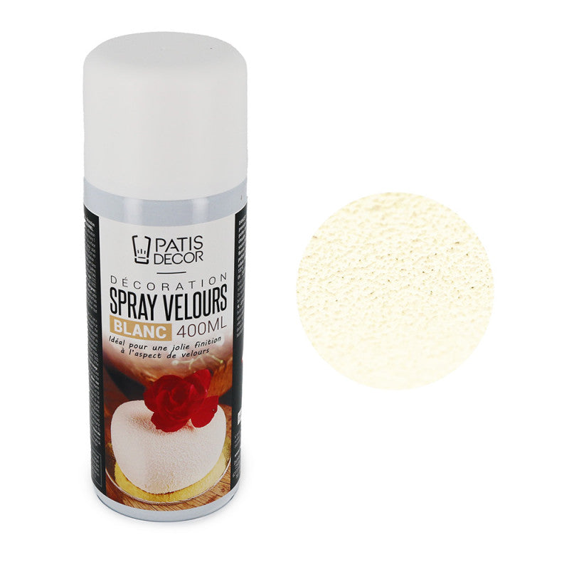 Spray velours à base d'huile végétale Blanc - 400 mL