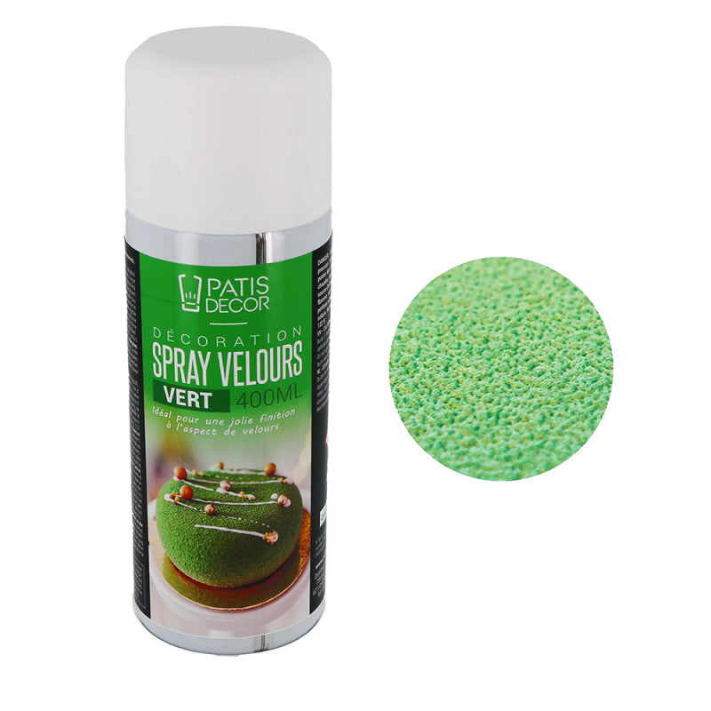Spray velours à base d'huile végétale Vert - 400 mL