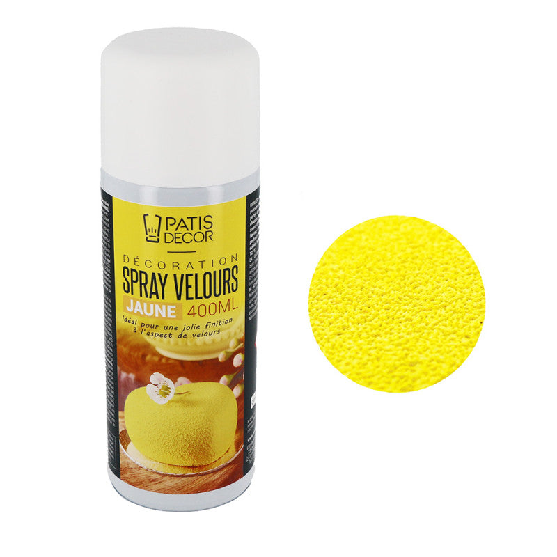 Spray velours à base d'huile végétale Jaune - 400 mL