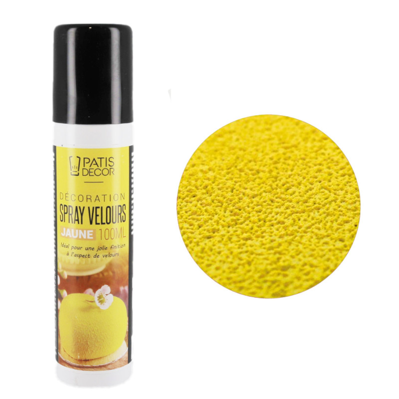 Spray velours jaune 100mL